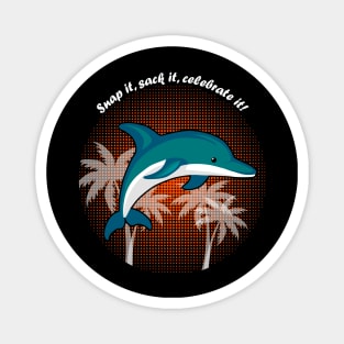 Back Dolphin: Snap It! Magnet